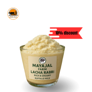Lacha rabiri from buffalo milk.